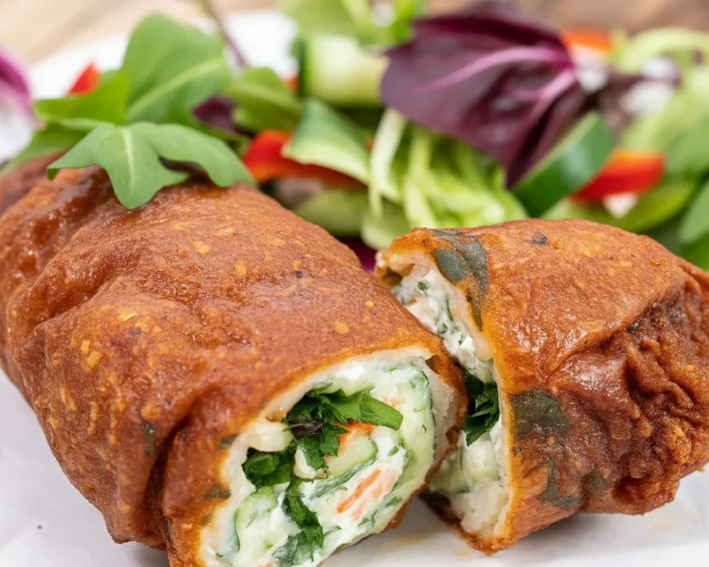 Kotlet De Volaille z masłem ziołowym, tradycyjne polskie danie z kurczaka.