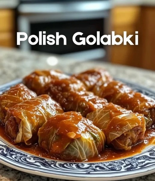 Gołąbki - zawijane kapusty z mięsem i ryżem, tradycyjne polskie danie