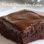 Murzynek - pyszne ciasto czekoladowe z delikatną i wilgotną konsystencją