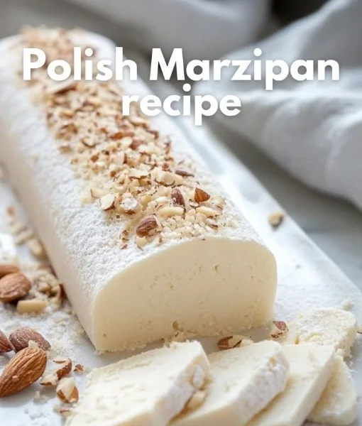 Smaczny marcepan z tradycyjnym polskim przepisem