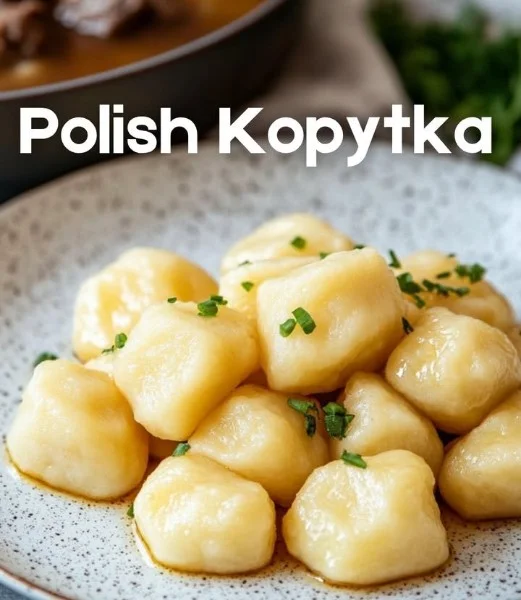 Puszyste polskie kopytka - smakowite danie tradycyjne